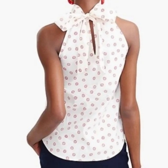 Cute J. Crew halter neck top size 8 - Picture 2 of 6